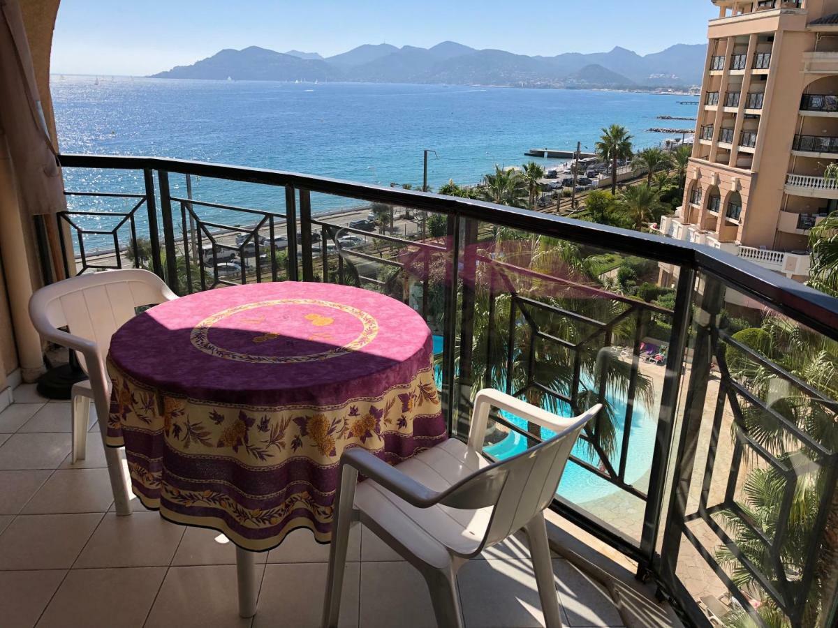 Cannes Apartment With Sea View, Aircondition And Parking エクステリア 写真